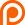Patreon Logo, a large letter P